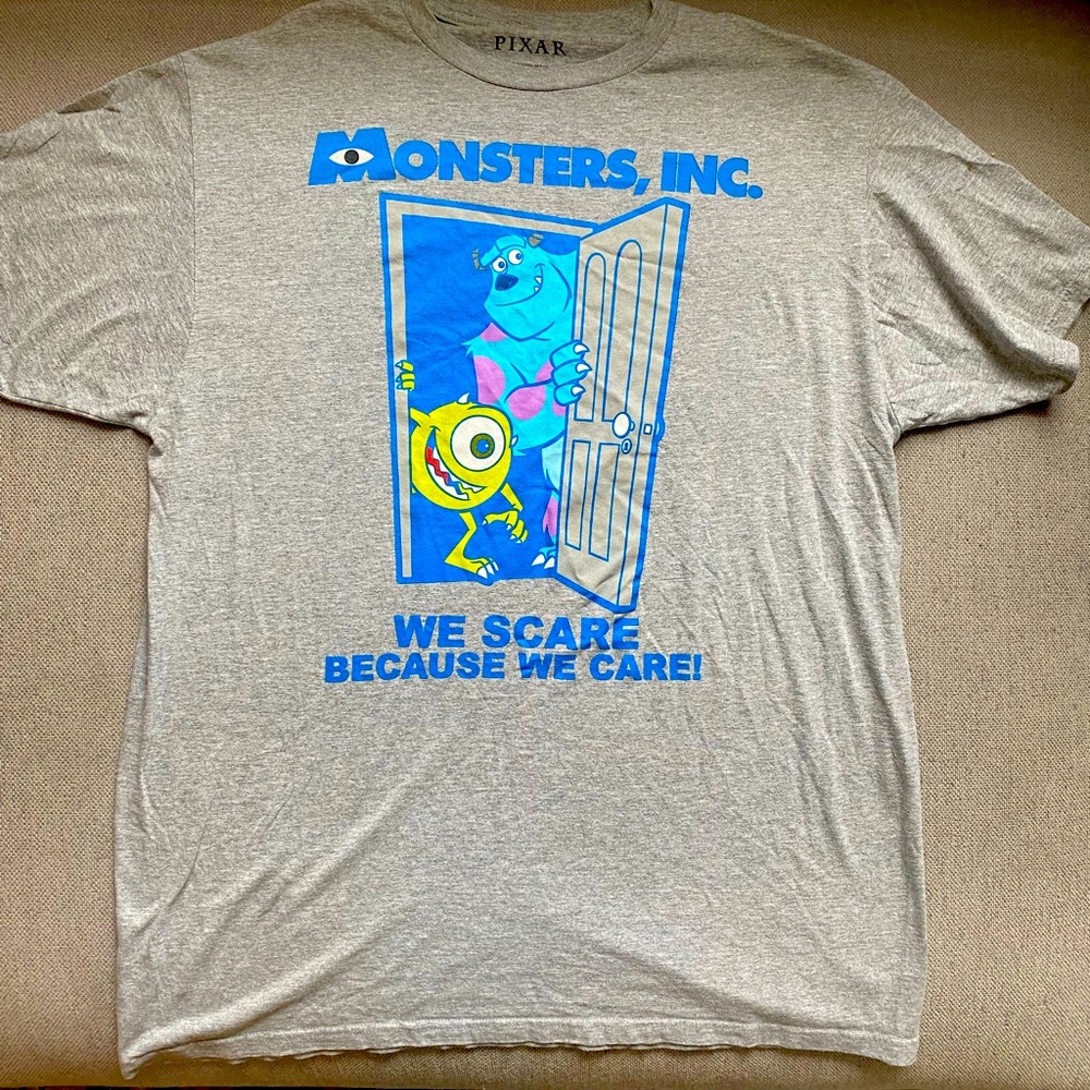 OFFICIAL DISNEY PIXAR MONSTERS INC T SHIRT